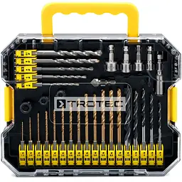Набір біт і свердел Trotec 49 pieces Hexagon Shank Drill and Bit Set (6200001160)