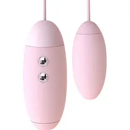 Вакуумний стимулятор з віброяйцем 2 в 1 KissToy Miss VV Pink (SO3761) [95842]