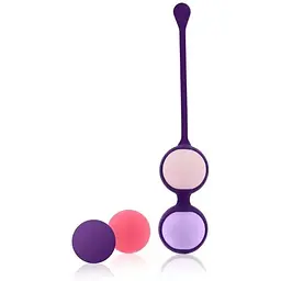 Набір вагінальних кульок Rianne S: Pussy Playballs Coral - мініатюра 2