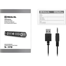 Акустична система REAL-EL S-170 6Вт Black (EL121100013) - мініатюра 8