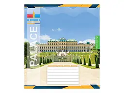 Зошит в клітинку МРІЇ ЗБУВАЮТЬСЯ 24 арк. 16 шт./уп. 3765к Палаци
