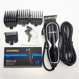 Професійна мережева машинка для стрижки волосся 10 Вт Gemei GM-817