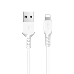 Кабель Hoco X13 Easy charged Lightning charging cable, ( L-1M ) White