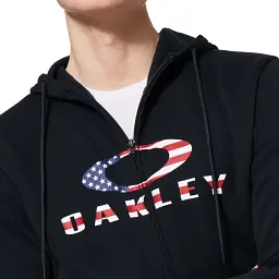 Толстовка Oakley Bark FZ Hoodie 2.0 XXL Army green - мініатюра 8