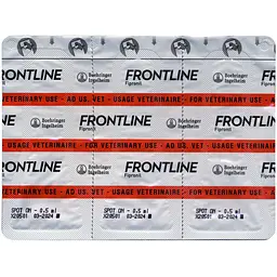 Краплі Boehringer Ingelheim Frontline Spot On від бліх та кліщів для котів від 1 кг 1.5 мл (3 шт. х 0.5 мл) (159921) - мініатюра 4