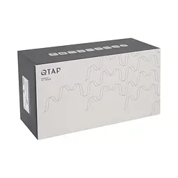 Змішувач для ванни Qtap Jay з довгим поворотним виливом (з душовим гарнітуром) QTJAY2601CRW45552 Chrome/White - мініатюра 9