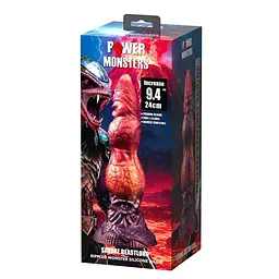 Фалоімітатор Power Monsters Savage Beastlord, 24 см (мульті) - мініатюра 8