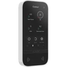 Панель керування охоронною системою Ajax KeyPad TouchScreen White (000034514) [162949] - мініатюра 3