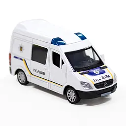 Автомодель дитяча Поліція MERCEDES-BENZ SPRINTER TechnoDrive 250294 інерційна - мініатюра 4