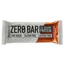Набір батончик протеїнових BiotechUSA Zero Bar: Chocolate-Banana + Chocolate-Marzipan + Chocolate-Caramel + Cappuccino + Double chocolate 250 г (5 шт. х 50 г) - мініатюра 5
