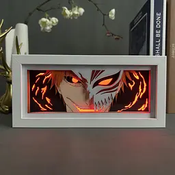 Світильник нічник 3D Бліч Ічіго Куросакі Bleach Ichigo Kurosaki 20 см NL3D B IK 02 - мініатюра 2