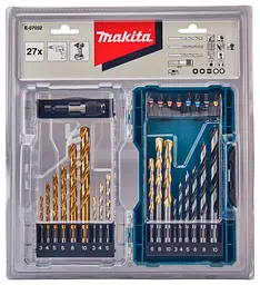 Набір біт та свердл Makita E-07032