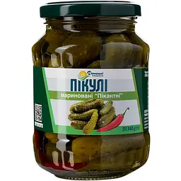 Пікулі Домашні продукти мариновані Пікантні 340 г