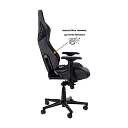 Крісло ігрове GT Racer X-8005 Dark Gray/Black Suede - мініатюра 4