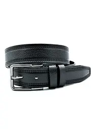 Чоловічий шкіряний ремінь Le-Mon 110-125х3,5 см acs0023824 - мініатюра 5