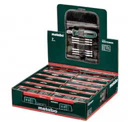 Викрутки 6 біт, SL,PH,PZ,Torx набір 7шт Metabo hoz0014086 - мініатюра 3