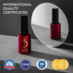 Верхнє матове покриття Kodi Professional Matte Top Coat Velour 7 мл - мініатюра 4