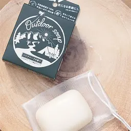 Твердое мыло Pelican Outdoor Soap Травяное Для защиты от насекомых 80 г (4976631479538) - миниатюра 3