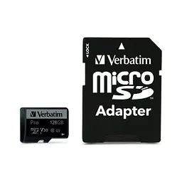 Карта пам'яті Verbatim 128GB microSDXC class 10 UHS-I PRO (47044)
