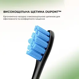 Розумна зубна електрощітка Oclean Flow S Electric Toothbrush Black (6970810557343) - мініатюра 8