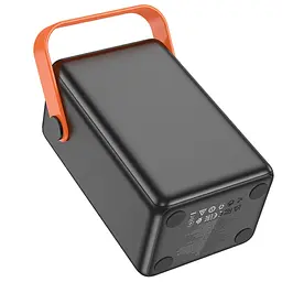Портативний ЗП Power Bank Hoco J110A Powerful PD65W 60000 mAh Black - мініатюра 4