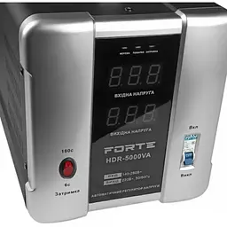Стабілізатор напруги Forte HDR-5000 (3 кВт) - мініатюра 2
