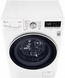 Пральна машина LG з фронтальним завантаженням F2V5HS0W, 7кг, 1200, A+++-20%, Пар, глибина 45см, Дисплей, Інвертор, Білий (F2V5HS0W) - мініатюра 9