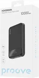 Портативний акумулятор Proove Hoodman Magnetic 20W 10000mAh black (PBH120010001) - мініатюра 4