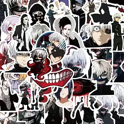 Стікерпак GeekLand Tokyo Ghoul 50 штук - мініатюра 3