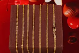 Ланцюг Xuping Jewelry бісмарк 50 см 2 мм золотистий