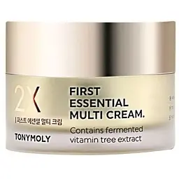 Крем для обличчя Tony Moly 2x First Essential Multi Cream, 50 мл - мініатюра 2
