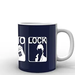 Кухоль GeekLand Шерлок Холмс Sherlock Super WhoLock SH.002.27 330 мл білий - мініатюра 3
