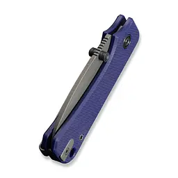 Ніж складаний кишеньковий Civivi Baby Banter Slip Joint (6 см) Nitro-V / G10 синій - мініатюра 6