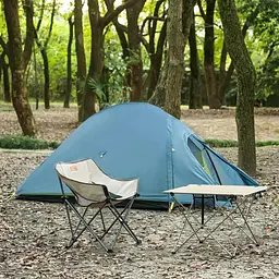 Складне крісло Naturehike NH20JJ022 600D Oxford Cotton сталь (Чорний) - мініатюра 6