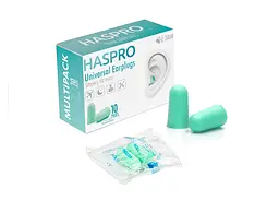 Пінні беруші для сну 10 пар HASPRO MULTI10 SNR 38 дБ Ментолові (1119-02) - мініатюра 4