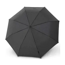 Парасоля Knirps T.200 Melange Black автомат складана (Kn95-3201-4119) - мініатюра 2
