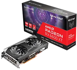 Відеокарта AMD Radeon RX 6600 XT 8GB Sapphire Nitro+ (11309-01) Б/В