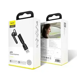 Bluetooth гарнітура Baseus Encok Vehicle-mounted Wireless Earphones A05 NGA05-01 - мініатюра 5