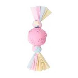 Жувальна іграшка для собак Derby Candy ball with paws and cotton rope