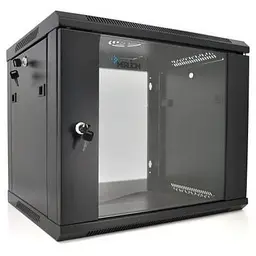 Шафа настінна Merlion 9U 19 600 x 600 x 500 (Ш x Г x В)мм, black (Ml3-6609/23528)