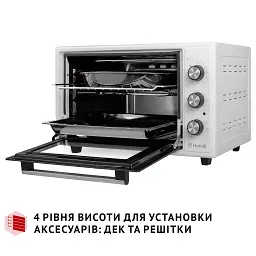 Електрична піч Perfelli SIERRA 37 WHITE - мініатюра 11