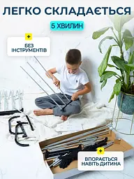 Полиця для взуття 6 секцій New shoe rack - мініатюра 4