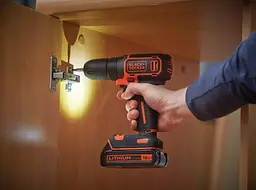 Акумуляторний дриль-шурупокрут Black+Decker з АКБ та ЗП BDCD18 - мініатюра 5