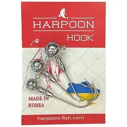 Джиг-головка HARPOON 3.5.7г №4/0 (3шт/уп)