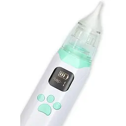 Аспіратор для носа електронний BabyOno з LCD екраном та мелодіями зарядка Type-C (1470) - мініатюра 3