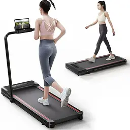 Складна бігова доріжка YXT002 Black 8 км/год, до 150 кг, з пультом, тиха, двигун 3.0 - мініатюра 4