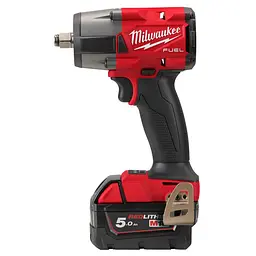 Гайковерт акумуляторний безщітковий 1/2'' MILWAUKEE, M18 FMTIW2F12-502Х, 881Нм, з кільцем - мініатюра 4