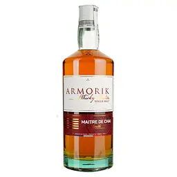Віскі Armorik Maitre de Chai 50% 0.7 л в подарунковій упаковці - мініатюра 2