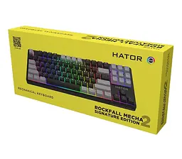 Клавіатура ігрова механічна Hator HTK520BBG Rockfall 2 Mecha Signature Edition - мініатюра 7
