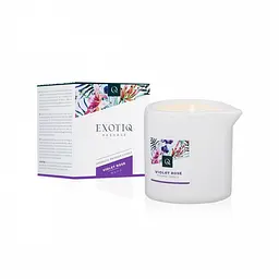 Масажна Свічка Exotiq Massage Candle Violet Rose 60 мл